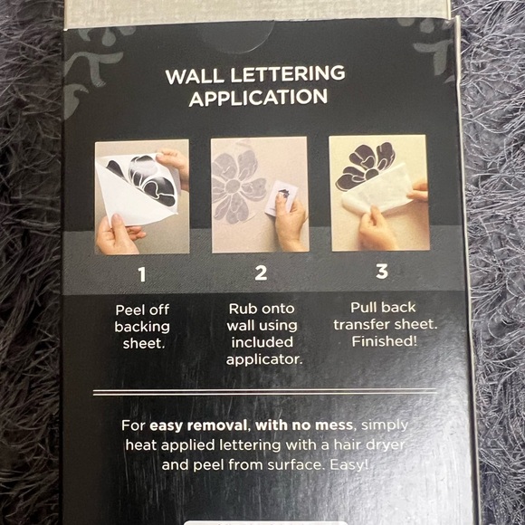 BNIB Wall Decal Quote! - Picture 5 of 6